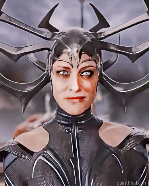 Hela Marvel Painting By Numbers Kits