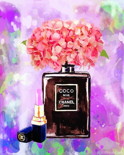 Coco Noir Chanel Painting By Numbers Kits