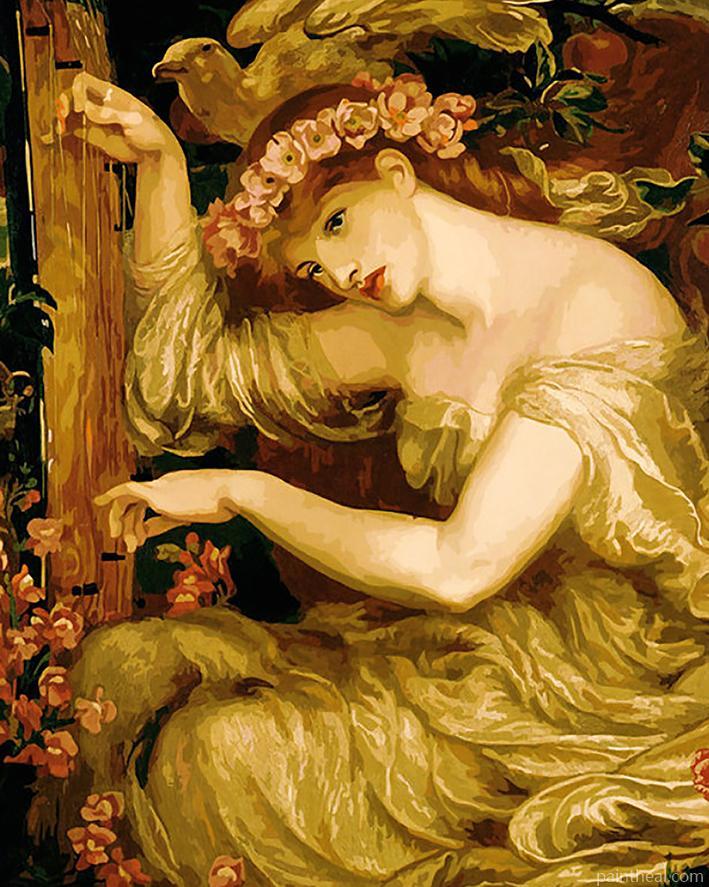 Sea Spell Dante Gabriel Rossetti Art Painting By Numbers Kits