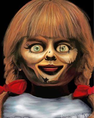 Creepy Annabelle Painting By Numbers Kits