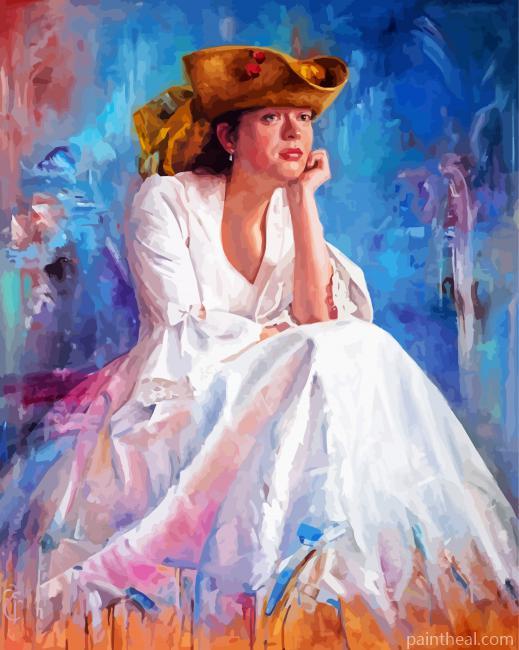 Dutch Girl Art Painting By Numbers Kits
