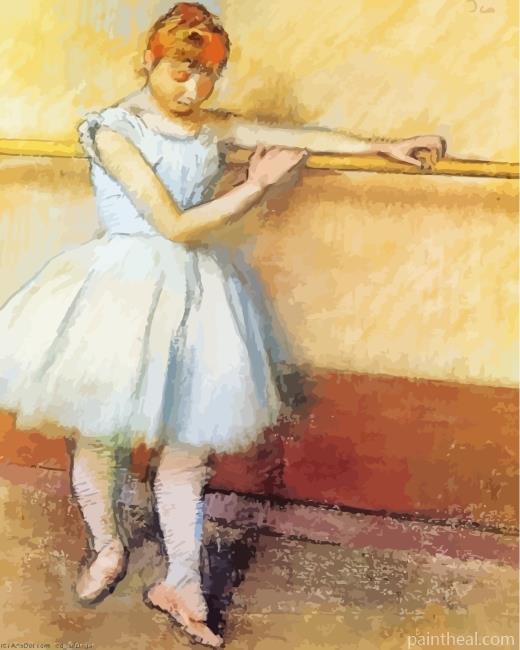 Edgar Degas Dancer At The Barre Painting By Numbers Kits