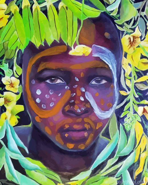 Boy Tribe Painting By Numbers Kits