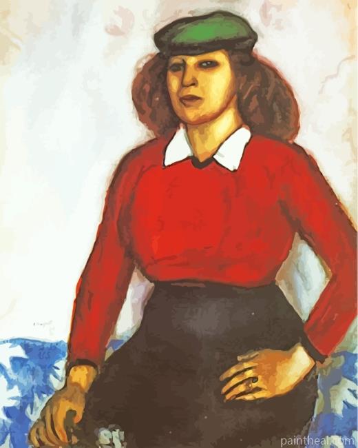 Portrait Of Artists Sister Chagall Painting By Numbers Kits