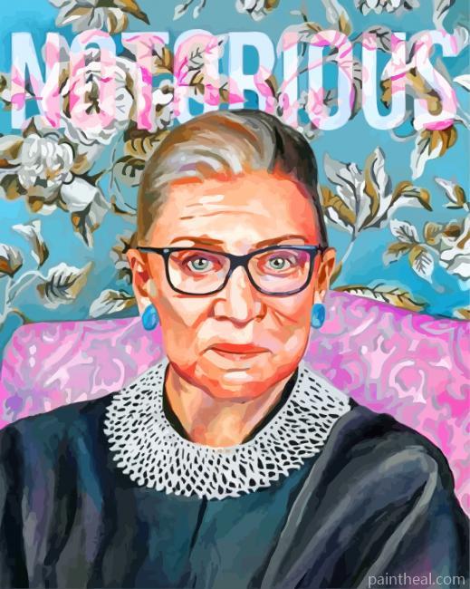 Ruth Bader Ginsburg Painting By Numbers Kits