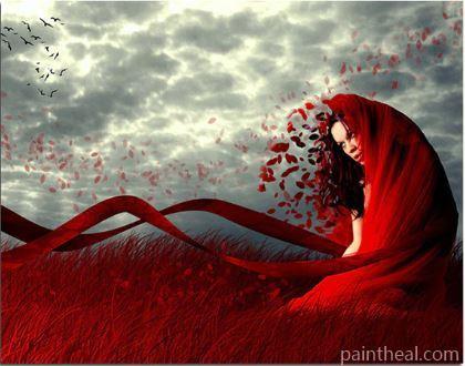 Lady In Red Painting By Numbers Kits