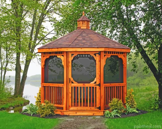 Gazebo Painting By Numbers Kits