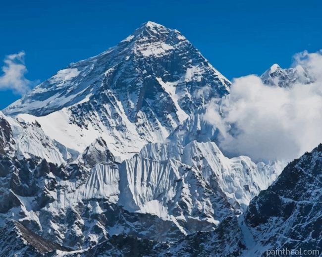Mount Everest Painting By Numbers Kits