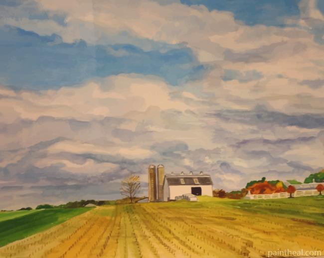 Lancaster Landscape Painting By Numbers Kits