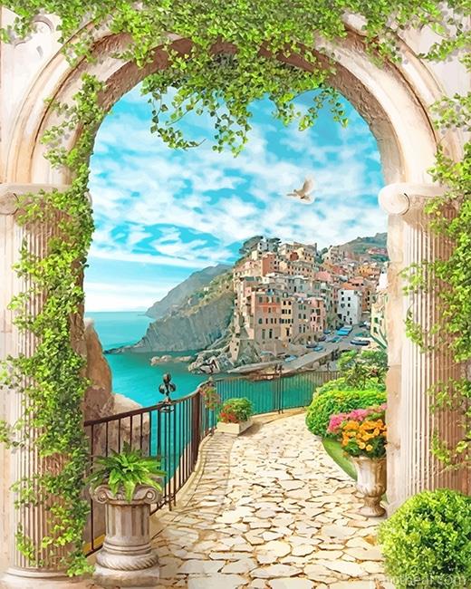 Heaven Garden Arch Painting By Numbers Kits