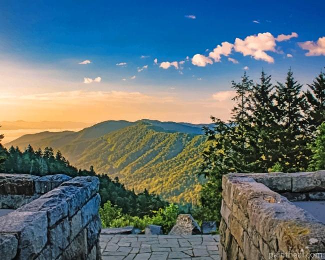Great Smoky Mountains National Park Painting By Numbers Kits