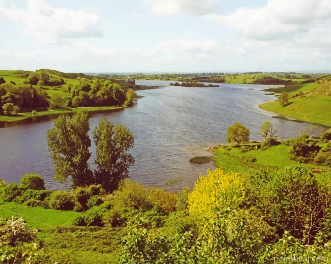 Lough Gur Lake Painting By Numbers Kits