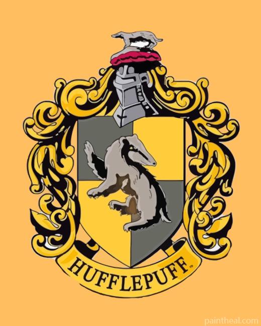 Hufflepuff Painting By Numbers Kits