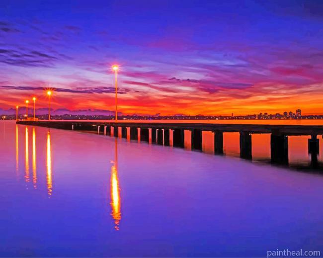 Sunset Perth Painting By Numbers Kits