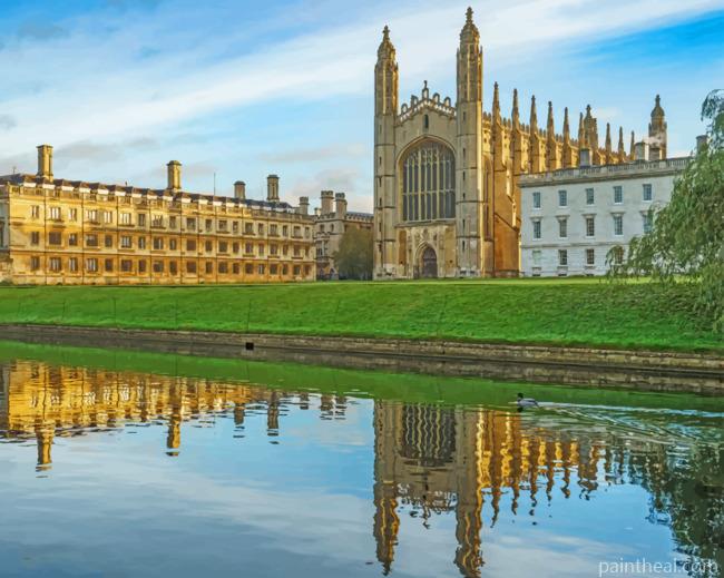Kings College Chapel Painting By Numbers Kits