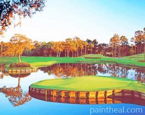 Sawgrass Golf Course – 5D Diamond Painting Painting By Numbers Kits