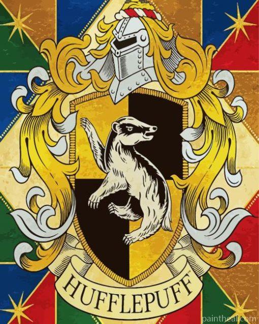 Harry Potter Hufflepuff Painting By Numbers Kits