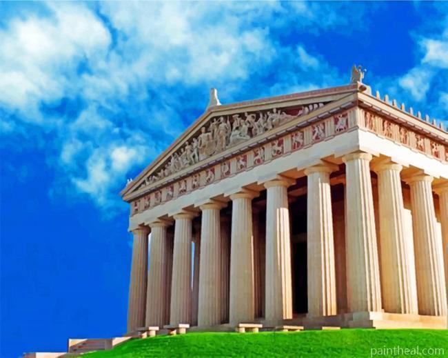 Aesthetic Athens Painting By Numbers Kits