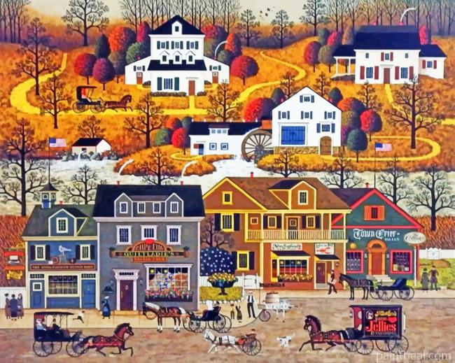Hawk River Hallow Painting By Numbers Kits