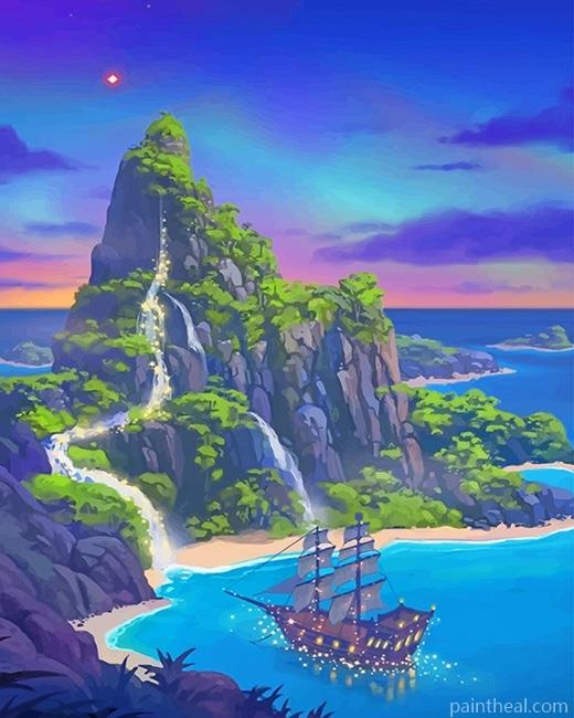 Fantasy Dream Land Painting By Numbers Kits