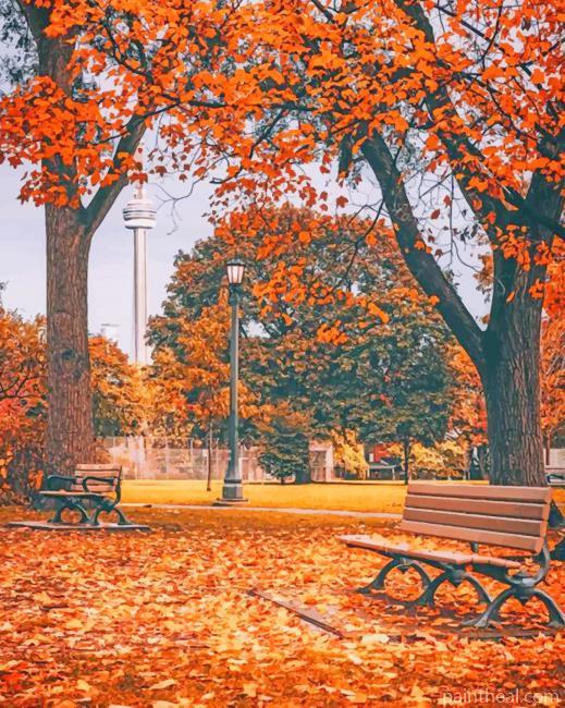 Aesthetic Autumn Painting By Numbers Kits