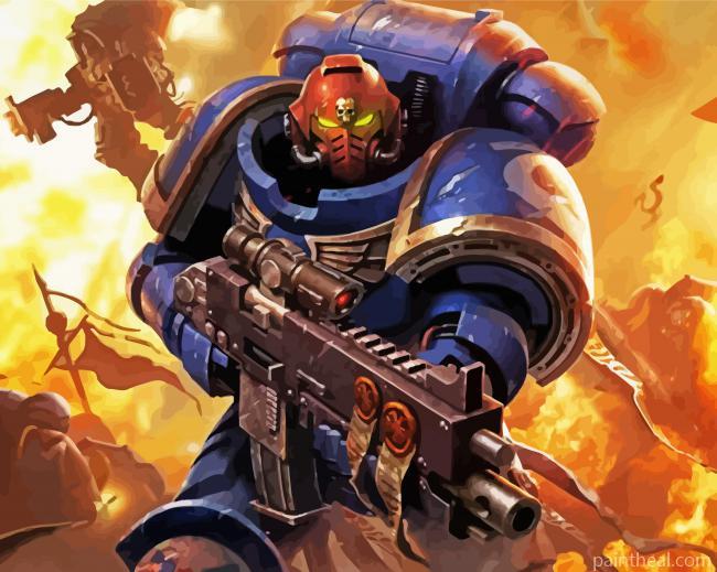 Aesthetic Warhammer 40k Painting By Numbers Kits
