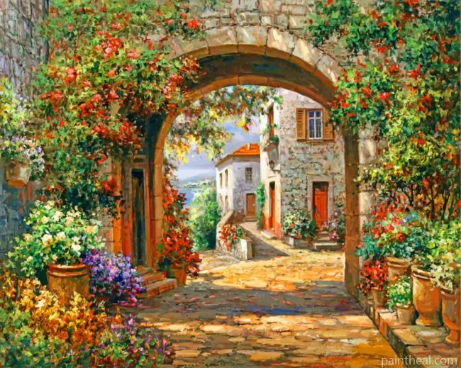 Tuscan Italy Painting By Numbers Kits