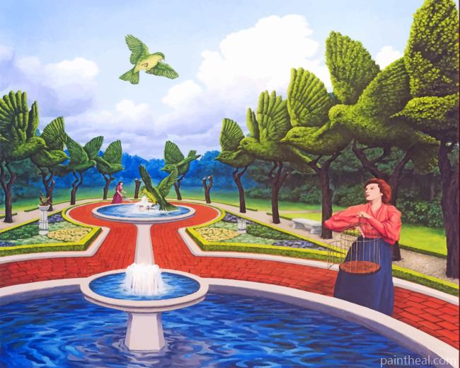 Magical Garden Painting By Numbers Kits