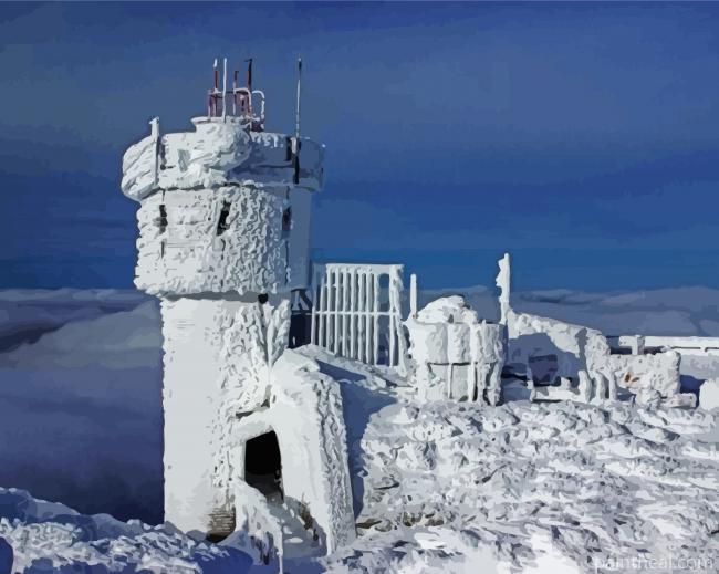 Mt Washington Landscape Painting By Numbers Kits