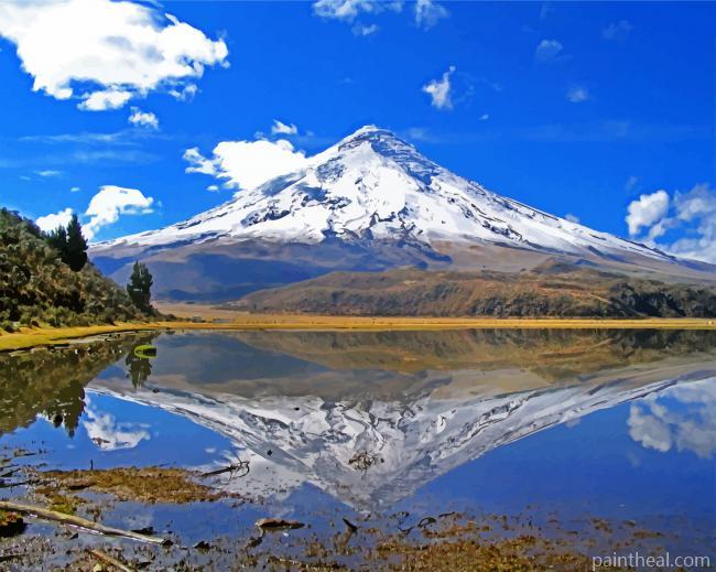 Ecuador Mountain Painting By Numbers Kits