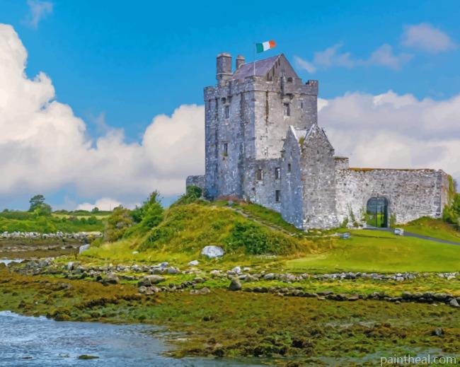 Dunguaire Castle Painting By Numbers Kits