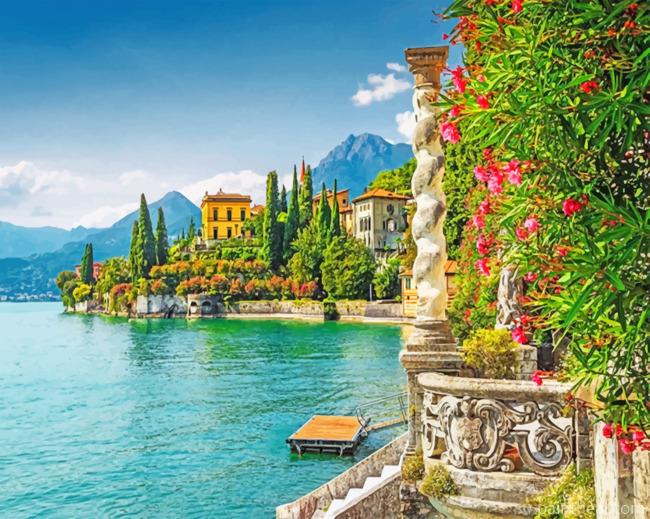 Lake Como Painting By Numbers Kits