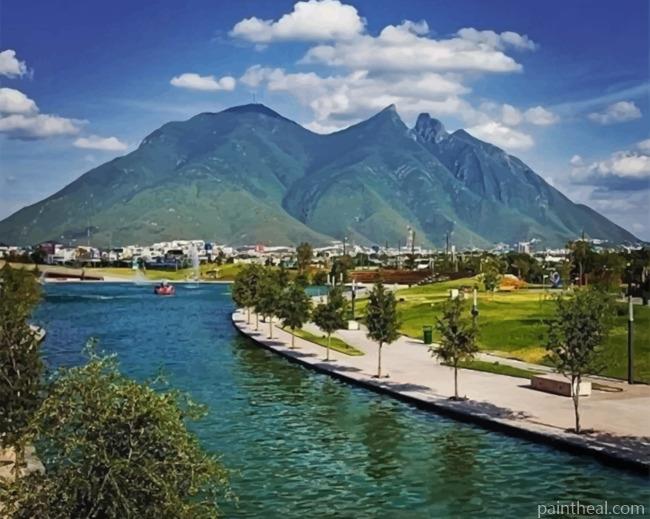 Monterrey View Painting By Numbers Kits