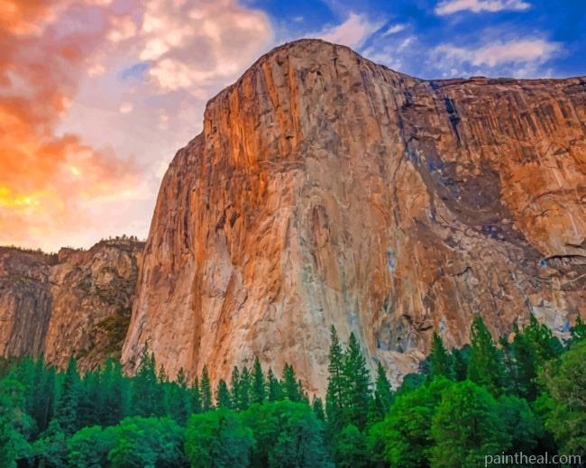 Yosemite National Park Painting By Numbers Kits