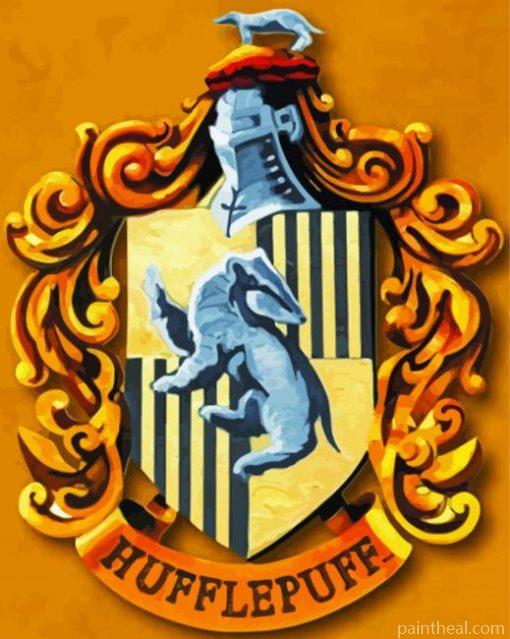 Aesthetic Harry Potter Hufflepuff Painting By Numbers Kits