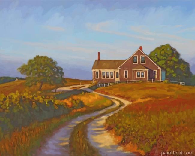 October In Cape Cod Painting By Numbers Kits