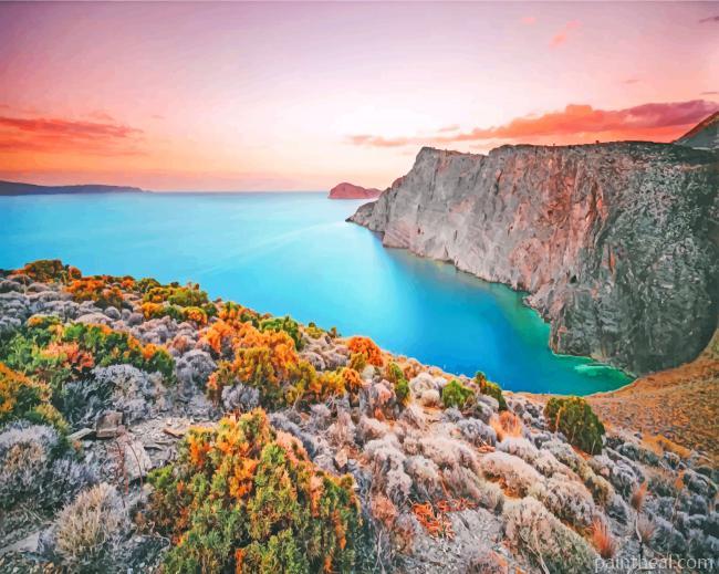 Crete Landscape Painting By Numbers Kits