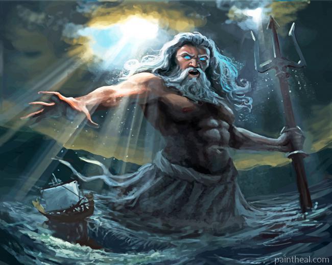 Mad Zeus Painting By Numbers Kits