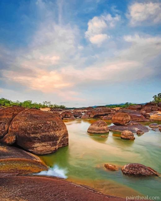 Outcrops Colombia Painting By Numbers Kits