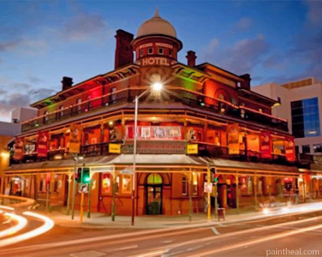 Perth Night Life Painting By Numbers Kits