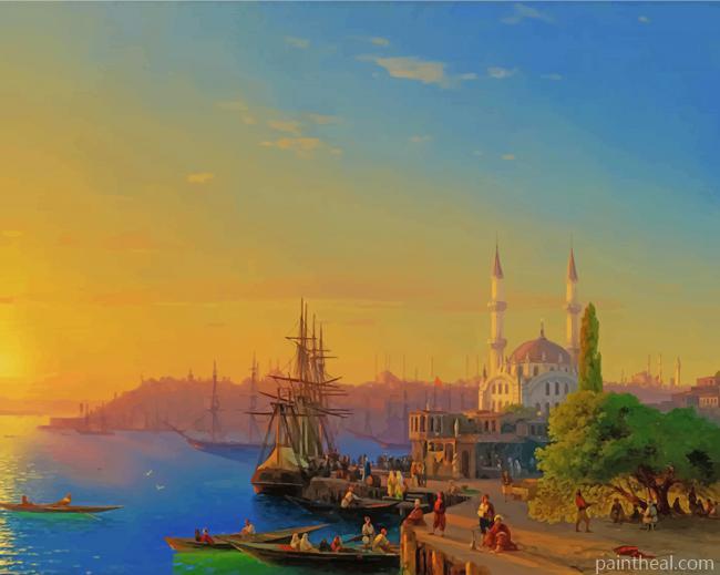 Ivan Aivazovsky Art Painting By Numbers Kits