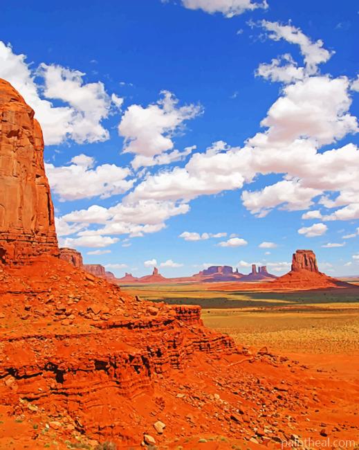 Monument Valley Painting By Numbers Kits