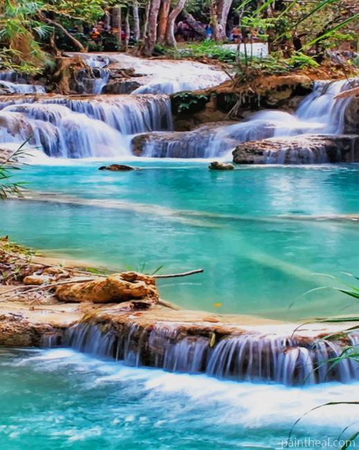 Havasu Falls Painting By Numbers Kits