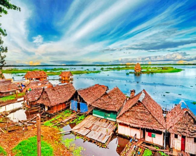 Iquitos Peru Painting By Numbers Kits