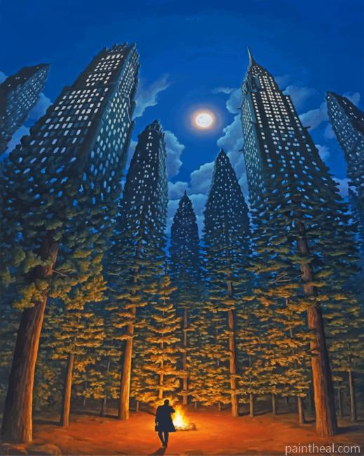 The Magical Forest Painting By Numbers Kits