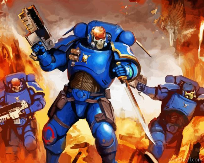 Warhammer 40k Painting By Numbers Kits