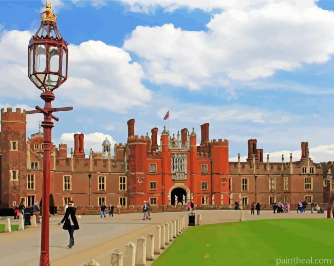 Aesthetic Hampton Court Painting By Numbers Kits