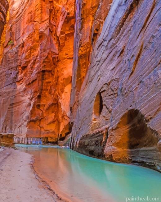 Narrows Arizona Painting By Numbers Kits
