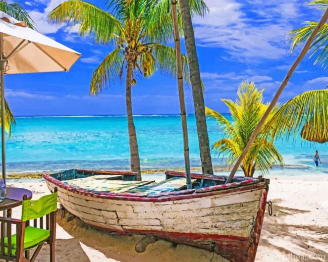 Mauritius Landscape East Africa Painting By Numbers Kits