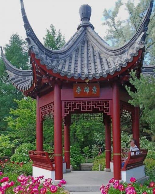Montreal Botanical Garden Canada – 5D Diamond Paintings Painting By Numbers Kits